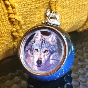 Bradford Exchange Wolf Spirit of the Wilderness Ornament